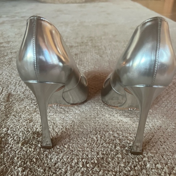 DIOR SILVER METALLIC PUMP - Picture 4 of 6